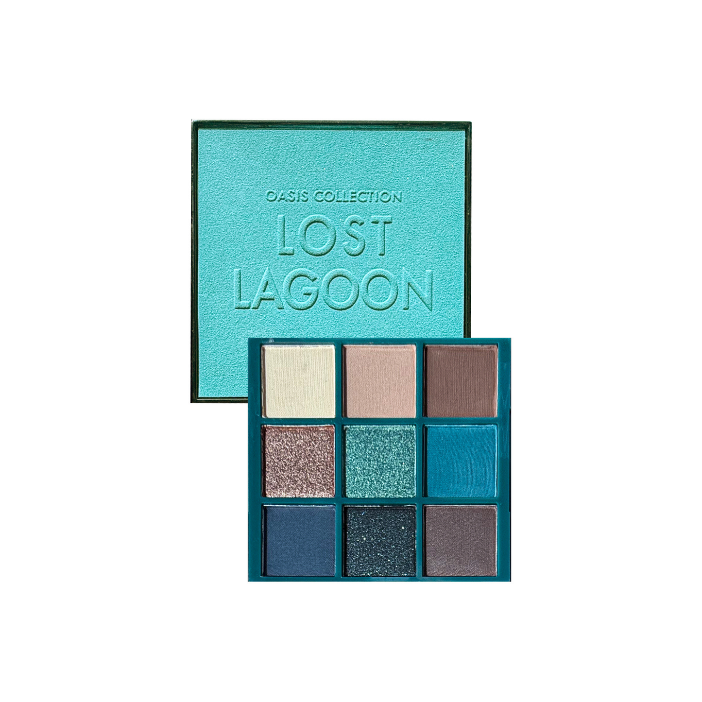 Paleta de sombras Lost Lagoon Oasis Collection Farmasi